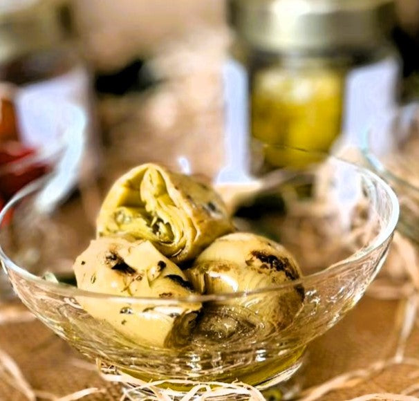 Gegrillte Artischocken